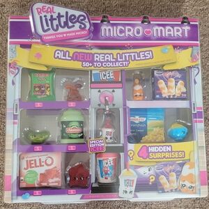 Shopkins Real Littles Micro Mart Playset - Purple, Pink, Blue